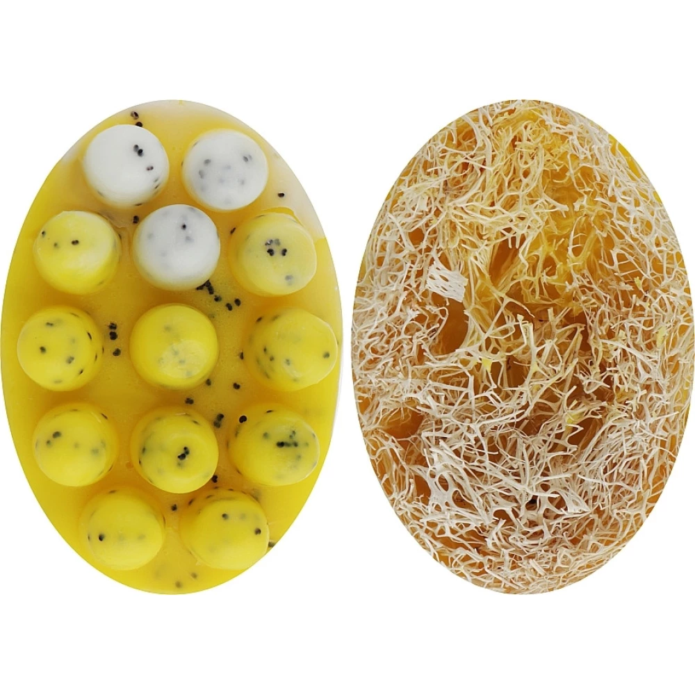 Мыло-скраб с люфой Мята-Лайм Top Beauty, 120 г (2000002100126)