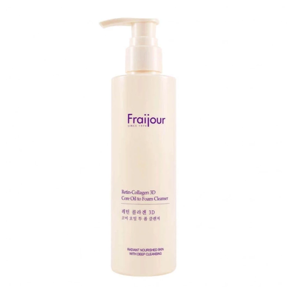 Гидрофильное масло-пенка для лица Fraijour Retin-Collagen 3D Core Oil to Foam Cleanser, 210 мл (8802929009476)