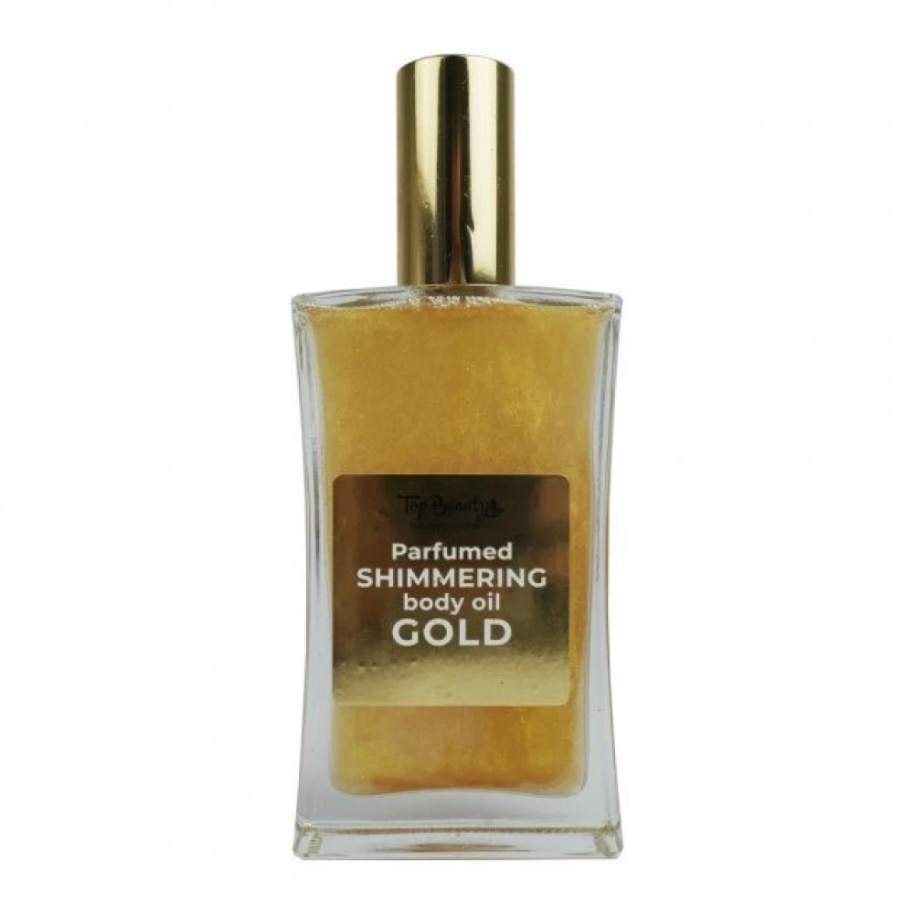 Сухое мерцающее парфюмированное масло для тела Top Beauty Золото , 100 мл (2000052031418)