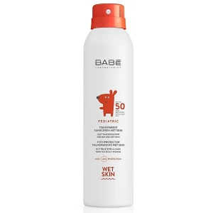 Изображение товара - Детский солнцезащитный спрей Babe Pediatric SPF 50+, 200 мл (8436571631084)
