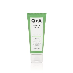 Изображение товара -  Отшелушивающий гель с кислотами для лица Q+A Apple AHA Exfoliating Gel, 75 мл (5060486261888)