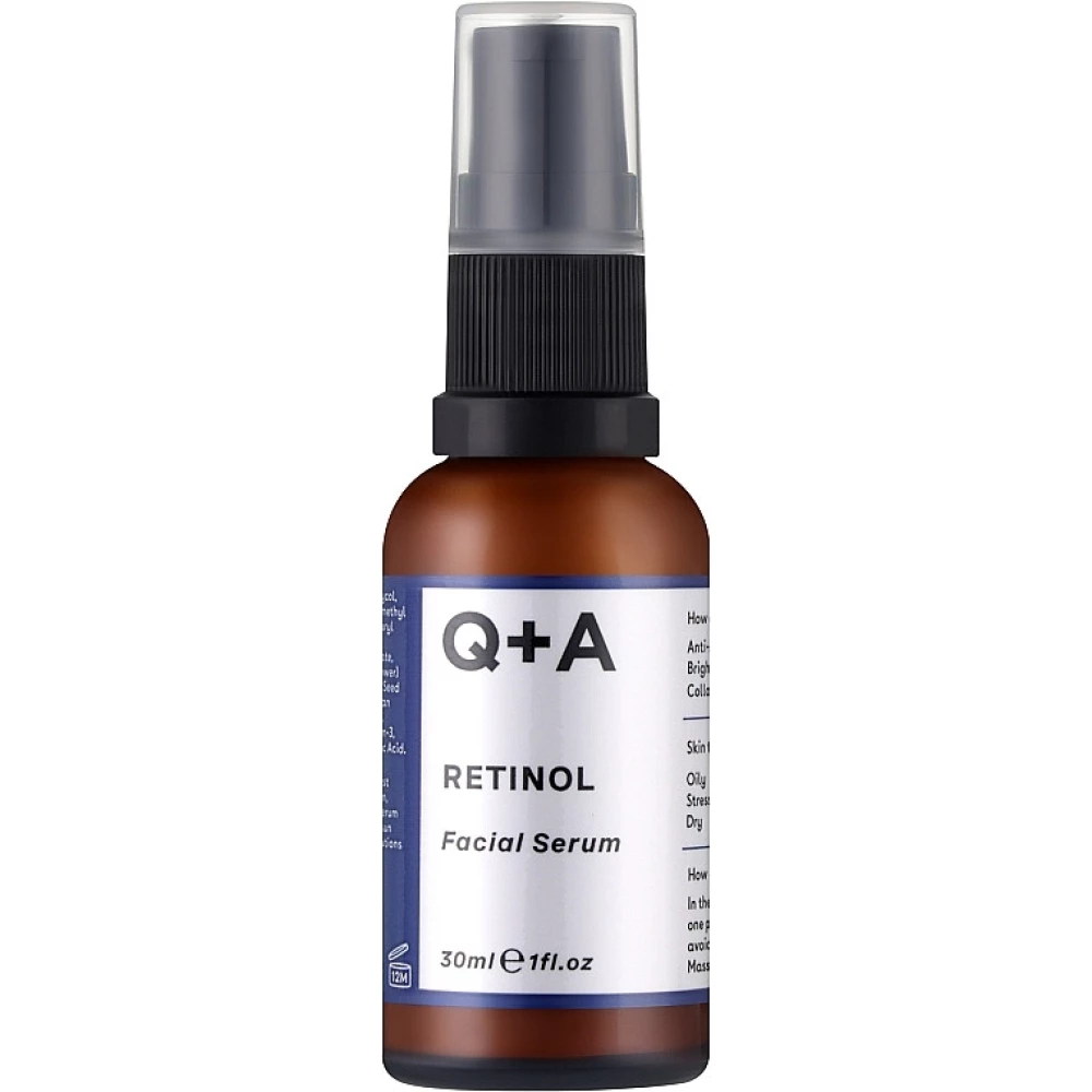 Сыворотка с ретинолом Q+A Retinol Serum, 30 мл (5060486267484)