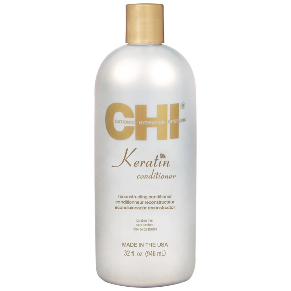 Восстанавливающий кератиновый кондиционер для волос CHI Keratin Conditioner, 946 мл (633911731796)