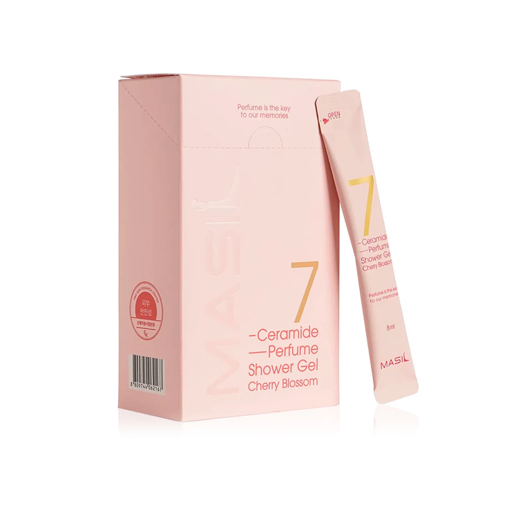 Гель для душа парфюмированный с церамидами Masil 7 Ceramide Perfume Shower Gel Cherry Blossom, 8 мл
