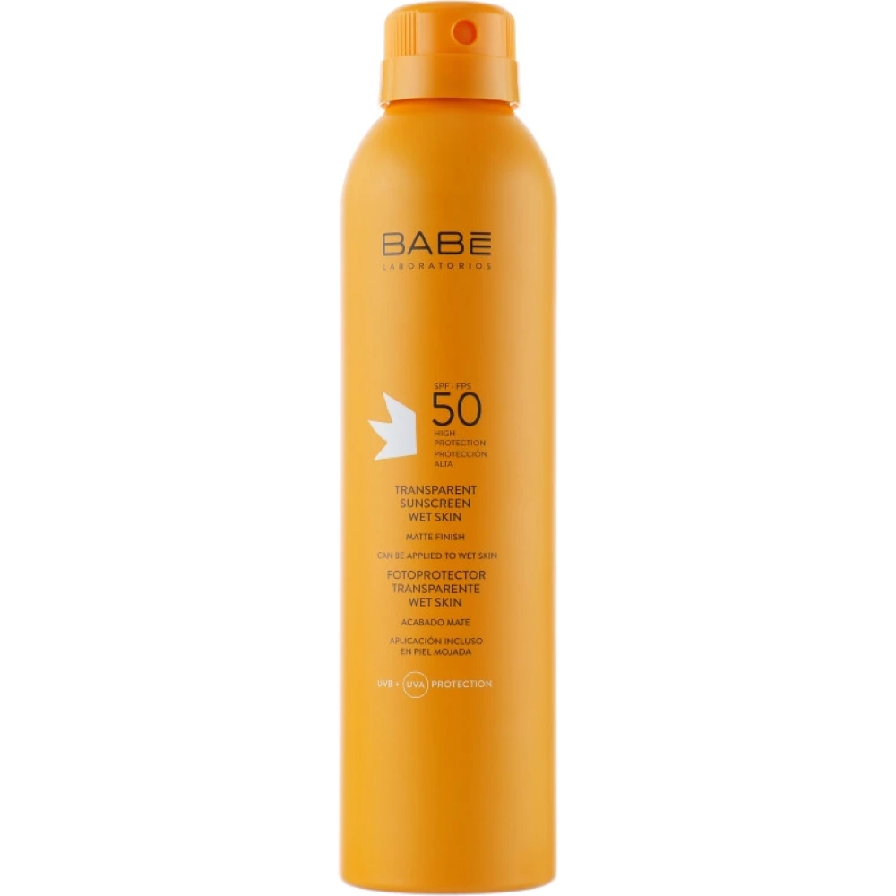 Солнцезащитный спрей с эффектом матирования Babe SPF 50+, 200 мл (8437011329943)