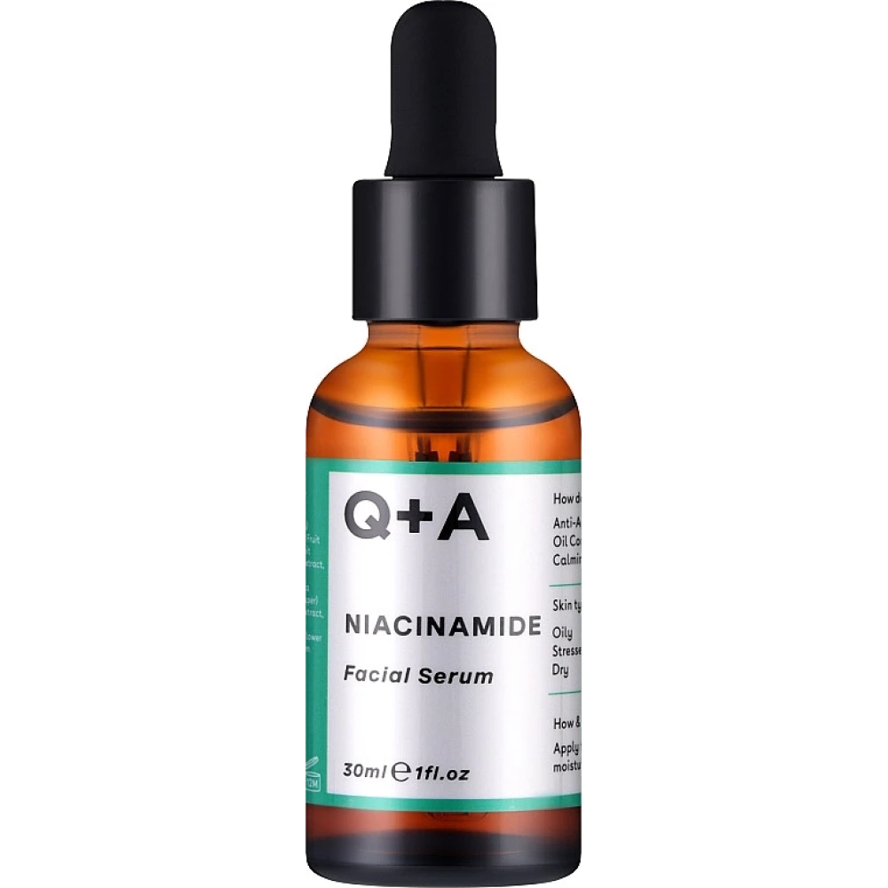 Сыворотка для лица с ниацинамидом Q+A Niacinamide Serum, 30 мл (5060486267514)