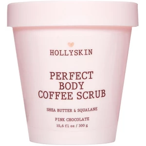 Изображение товара -  Скраб для идеально гладкой кожи Hollyskin Perfect Body Coffee Scrub Pink Chocolate, 300 мл (4823109700444)
