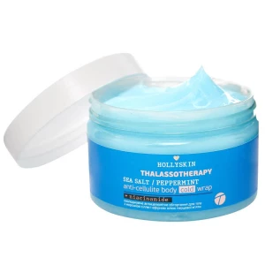 Изображение товара - Охлаждающее антицеллюлитное обертывание для тела Hollyskin Thalassothera, 250 мл (4823109700499)