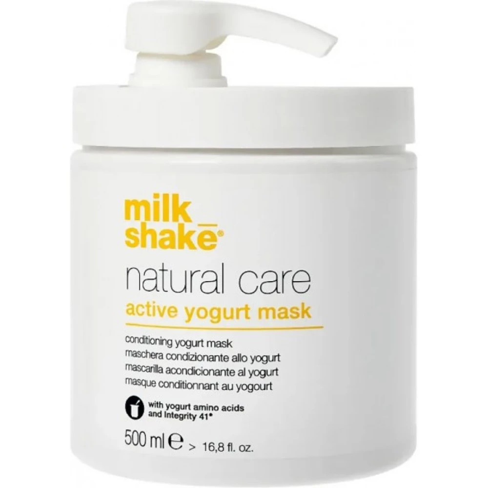 Маска питательная для волос на основе йогурта Milk Shake Natural Care Active Yogurt Mask, 500 мл