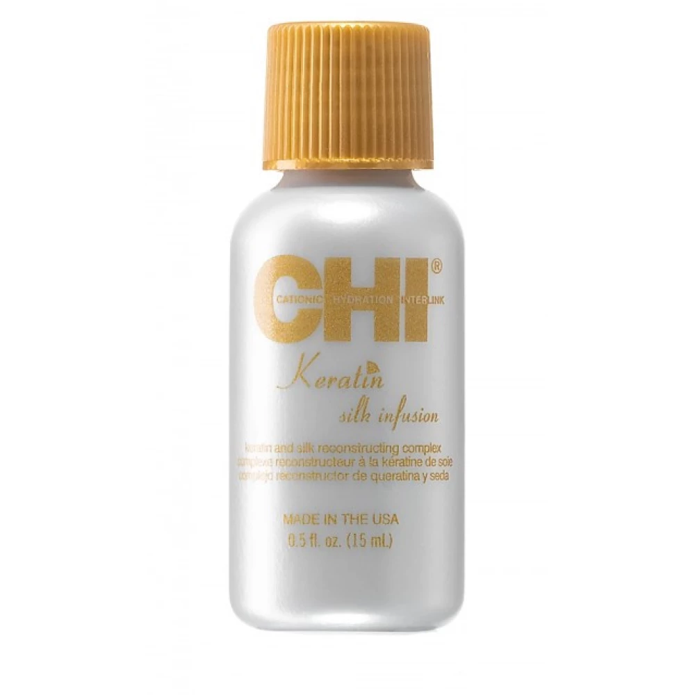 Жидкий шелк для волос CHI Keratin Silk Infusion, 15 мл (633911731383)
