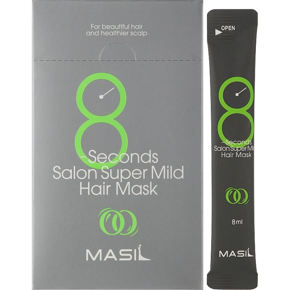 Маска для смягчения и восстановления волос Masil 8 Seconds Salon Supermild Hair Mask, 8 мл (8809744060293)