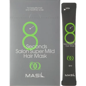 Изображение товара -  Маска для смягчения и восстановления волос Masil 8 Seconds Salon Supermild Hair Mask, 8 мл (8809744060293)