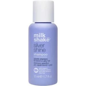 Изображение товара -  Шампунь для светлых волос Milk Shake Silver Shine Shampoo, 50 мл (8032274141099)