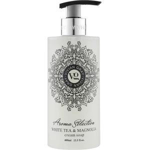 Изображение товара -  Крем-мыло для рук Vivian Gray White Tea & Magnolia, 400 мл (4250120720159)