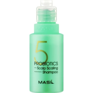 Изображение товара -  Шампунь для глубокого очищения кожи головы Masil 5 Probiotics Scalp Scaling Shampoo, 50 мл (8809744061450)