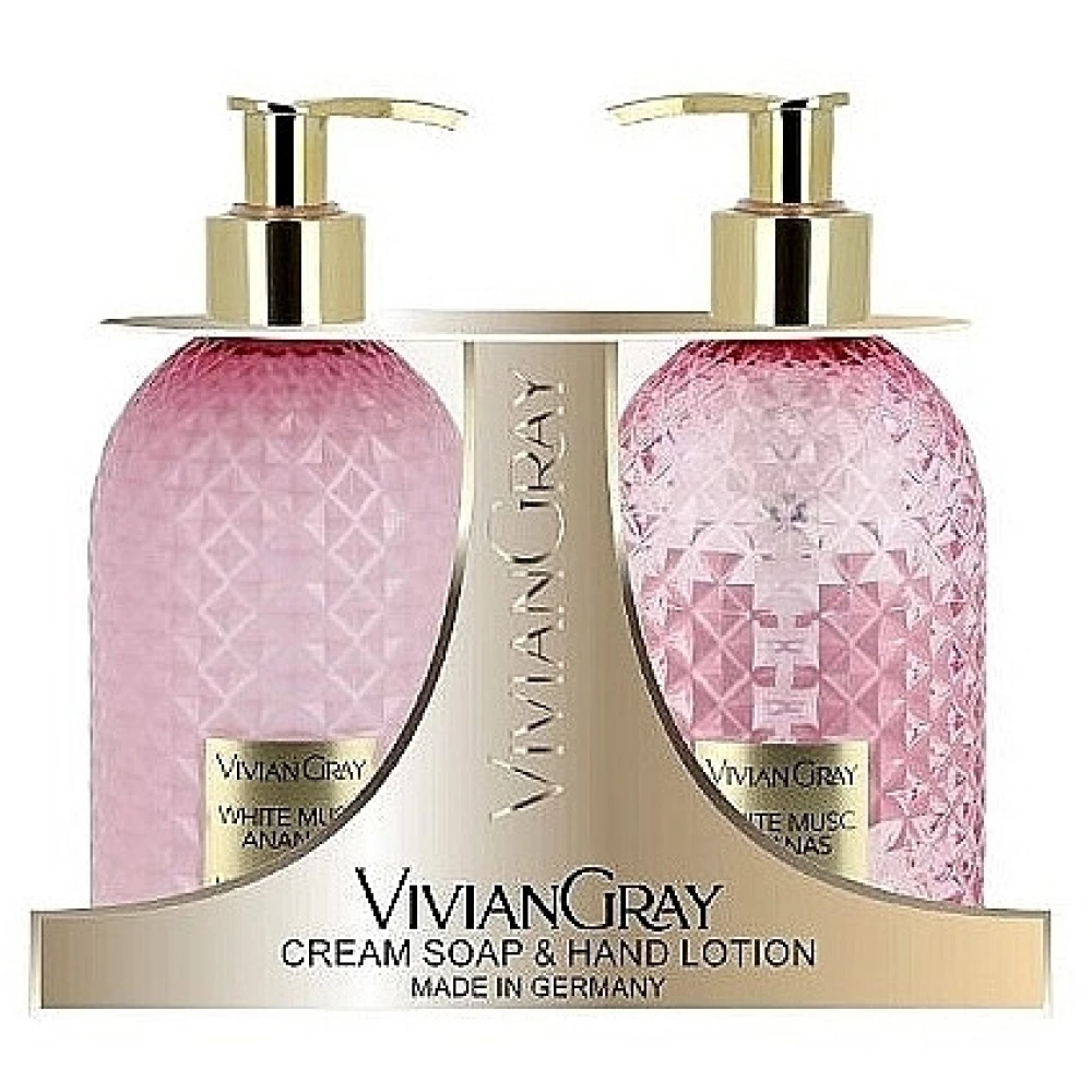 Набір для рук Vivian Gray White White Musc & Ananas, 2 шт (4250120735382)