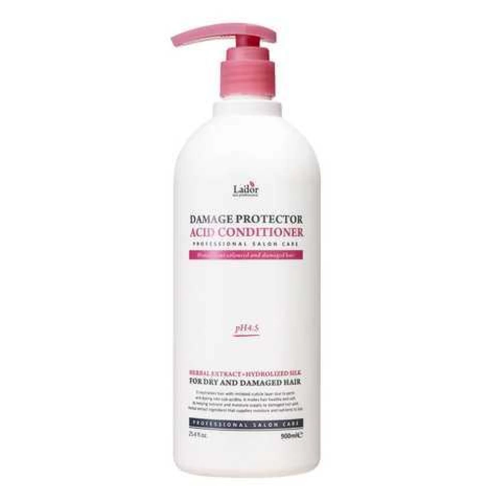 Кондиционер для сухих волос Lador Damaged Protector Acid Conditioner, 900 мл (8809500814269)