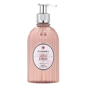 Изображение товара -  Крем-мыло с лотосом и розой Vivian Gray Vivanel Lotus & Rose, 350 мл (4250120780139)