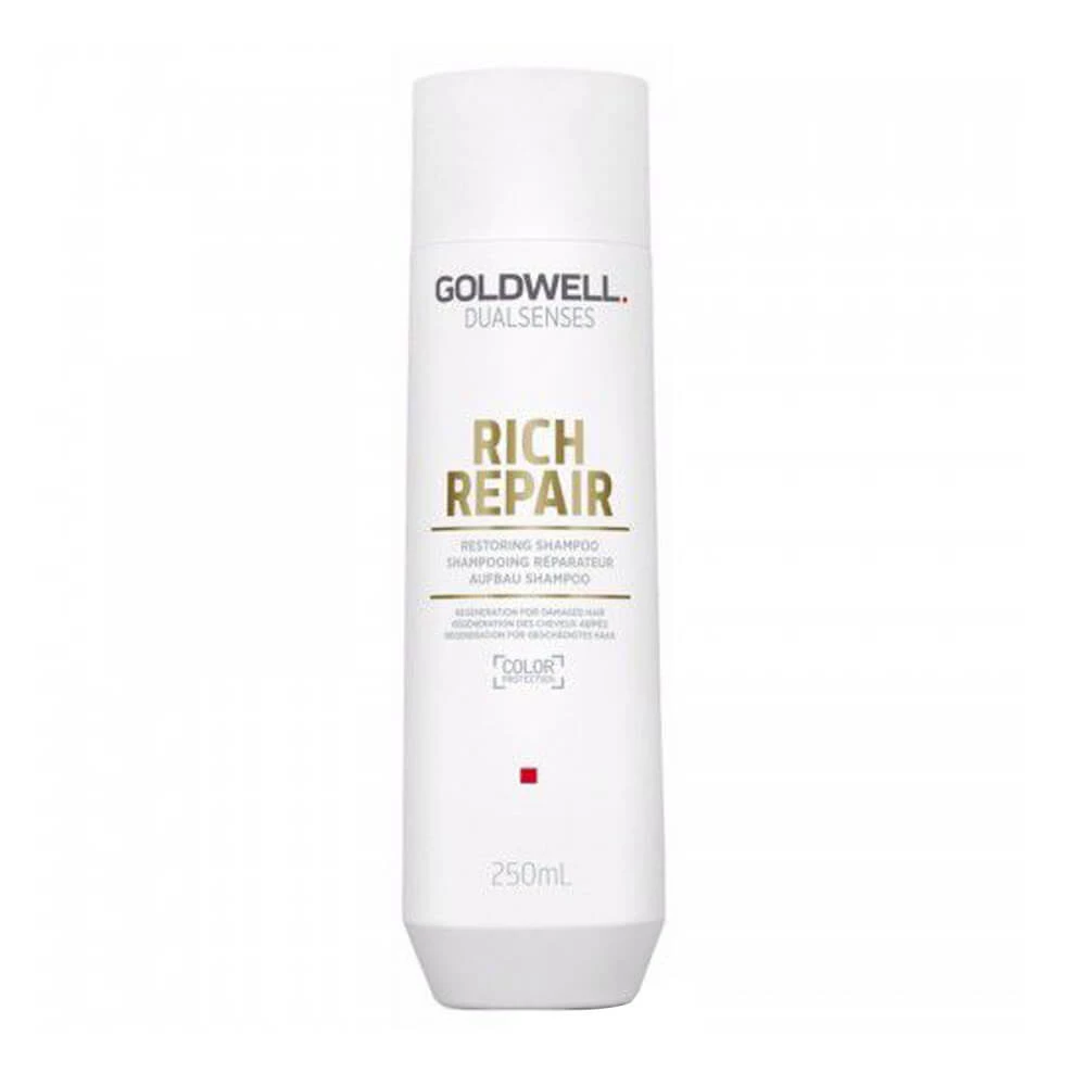 Шампунь для сухих и поврежденных волос Goldwell DSN Rich Repair, 250 мл (4021609028499)