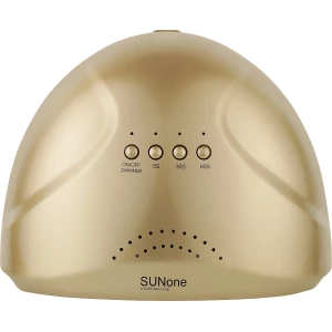 Изображение товара - Лампа для маникюра SUN ONE LED/UV Gold 48W, 1 шт (4820265501205)