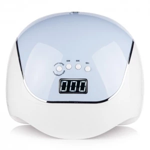 Изображение товара - Лампа для маникюра SUN LED/UV BQ-V5 120W Macaroon Blue, 1 шт (4820265501519)