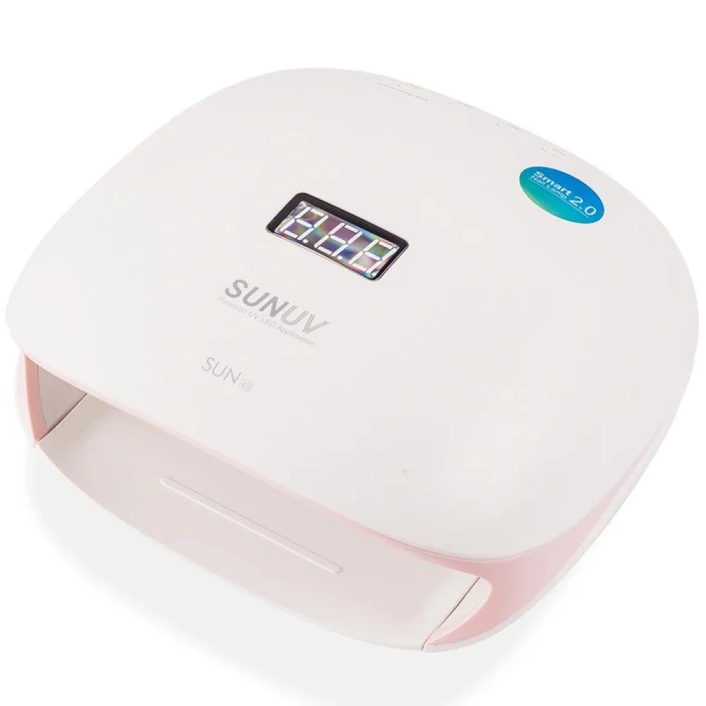 Лампа для маникюра SUNUV LED/UV Sun 4S White & Black 48W , 1 шт (4820265501472)