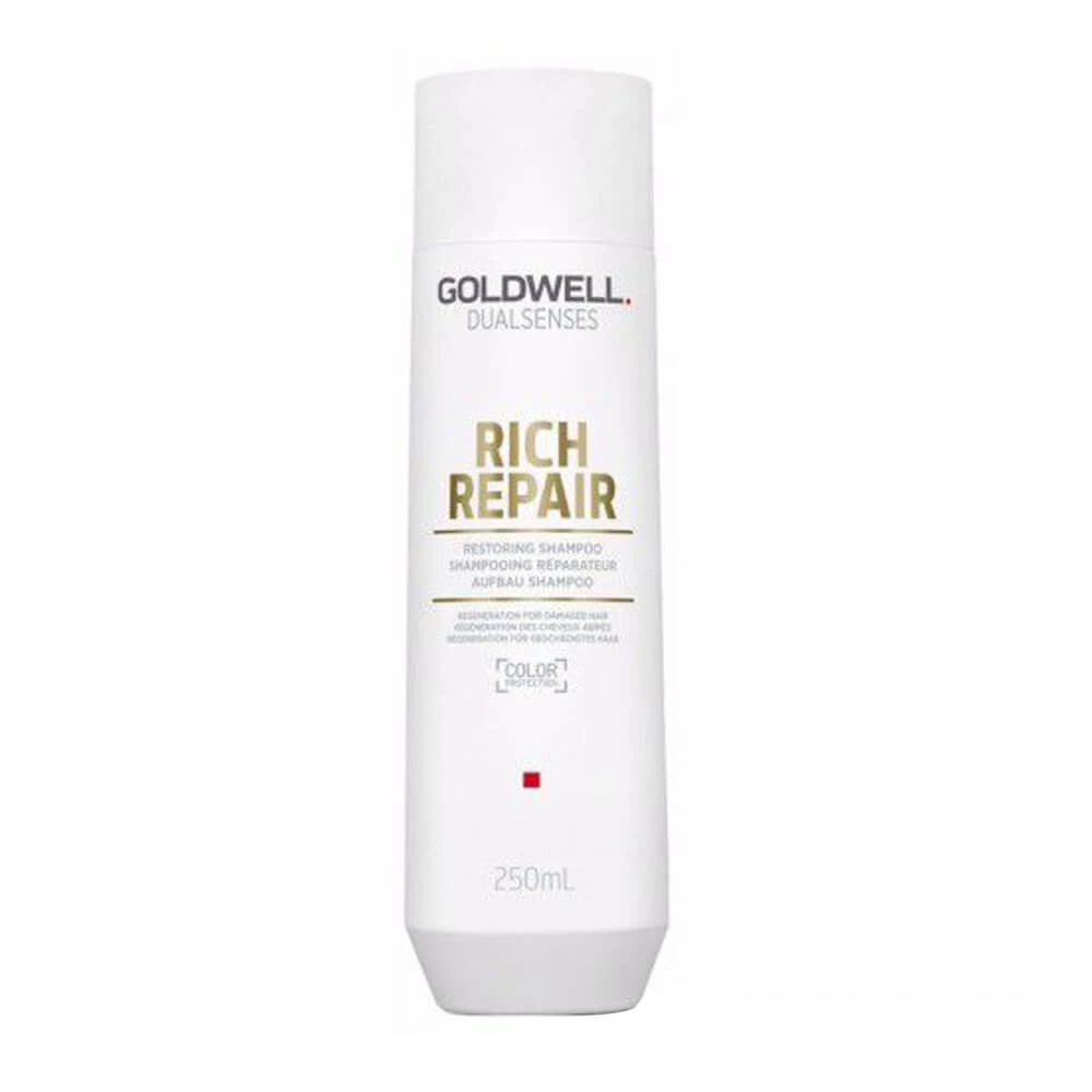 Шампунь для сухих и поврежденных волос Goldwell DSN Rich Repair, 250 мл (4021609028499)