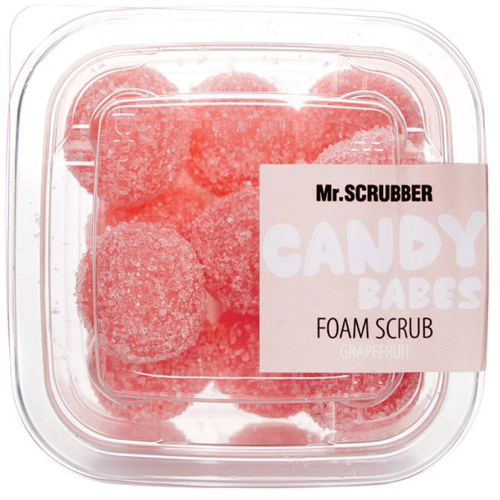 Пенный скраб для тела Mr. Scrubber Candy Babes Grapefruit, 110 г (4820200377261)