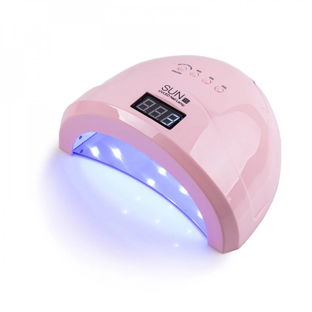 Лампа для маникюра SUN LED/UV 1S Pink 48W, 1 шт (4820265501380)
