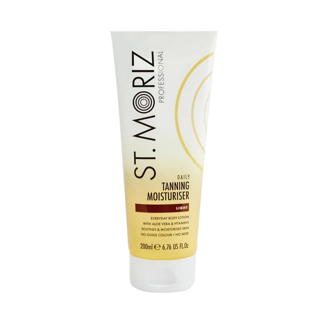 Увлажняющий лосьон для постепенного загара ST. MORIZ Professional Golden Glow Tanning Moisturiser, 200 мл