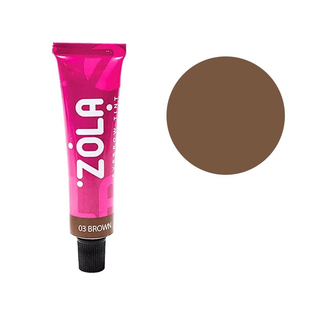 Краска для бровей с коллагеном Zola Eyebrow Tint With Collagen, 15 мл (4820227160228)