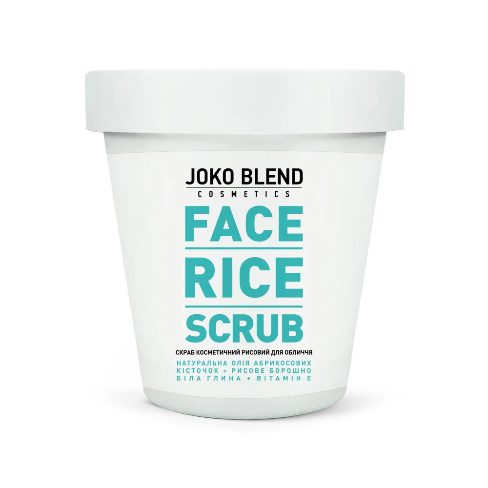 Рисовый скраб для лица Joko Blend Face Rice Scrub, 100 г (4823109404519)