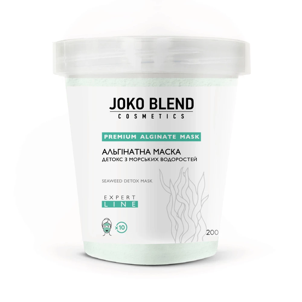 Альгинатная маска с морскими водорослями Joko Blend, 200 г (4823109401778)