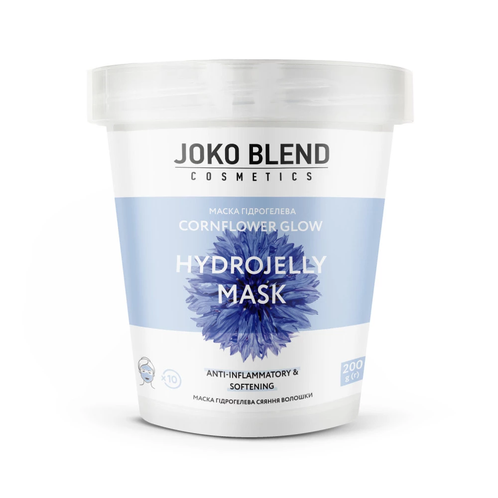 Гідрогелева маска Joko Blend Cornflower Glow, 200 г (4823109401242)