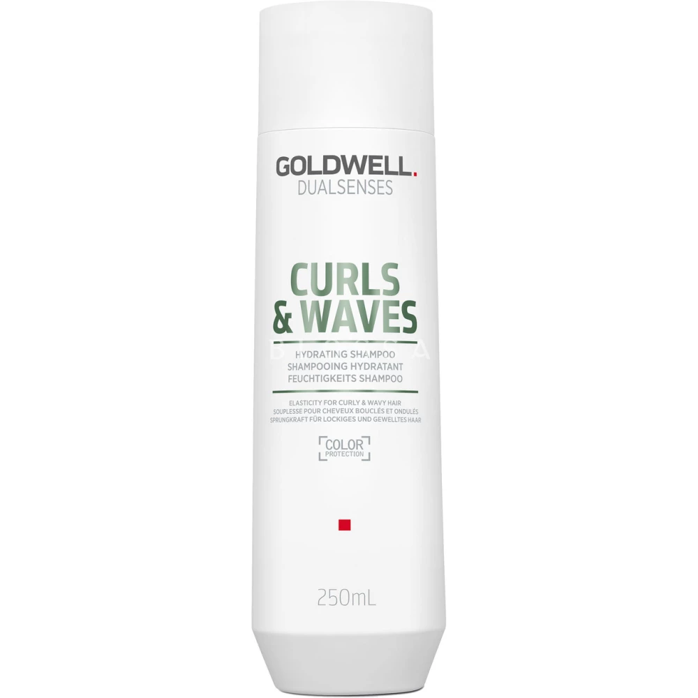 Увлажняющий шампунь для вьющихся и волнистых волос Goldwell DSN C & W, 250 мл (4021609029786)