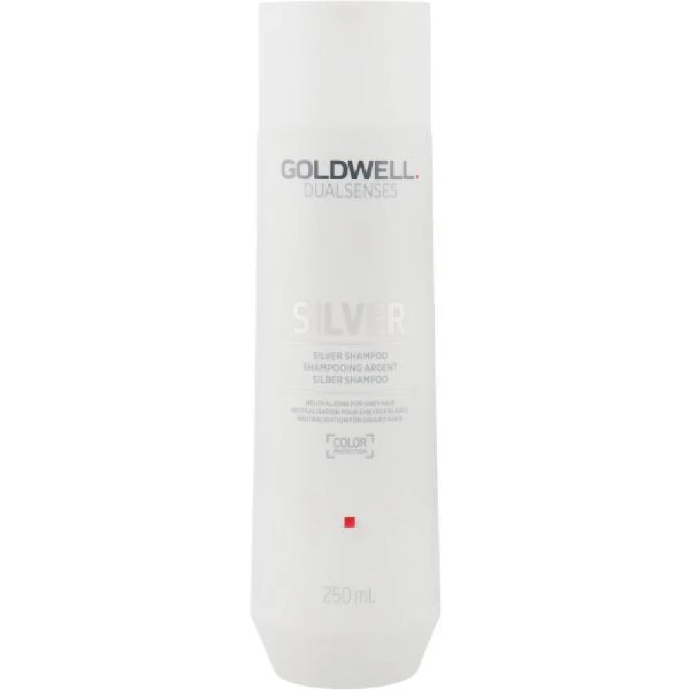 Шампунь для осветленных и седых волос Goldwell DSN Silver, 250 мл (4044897029948)