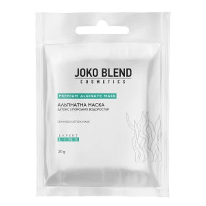 Зображення товара -  Альгінатна маска детокс із морськими водоростями Joko Blend, 20 г (4823109401754)