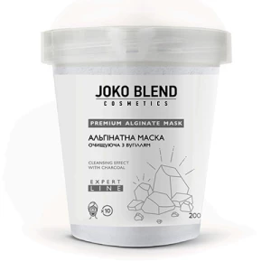 Изображение товара -  Альгинатная маска очищающая с углем Joko Blend, 200 г (4823109400757)