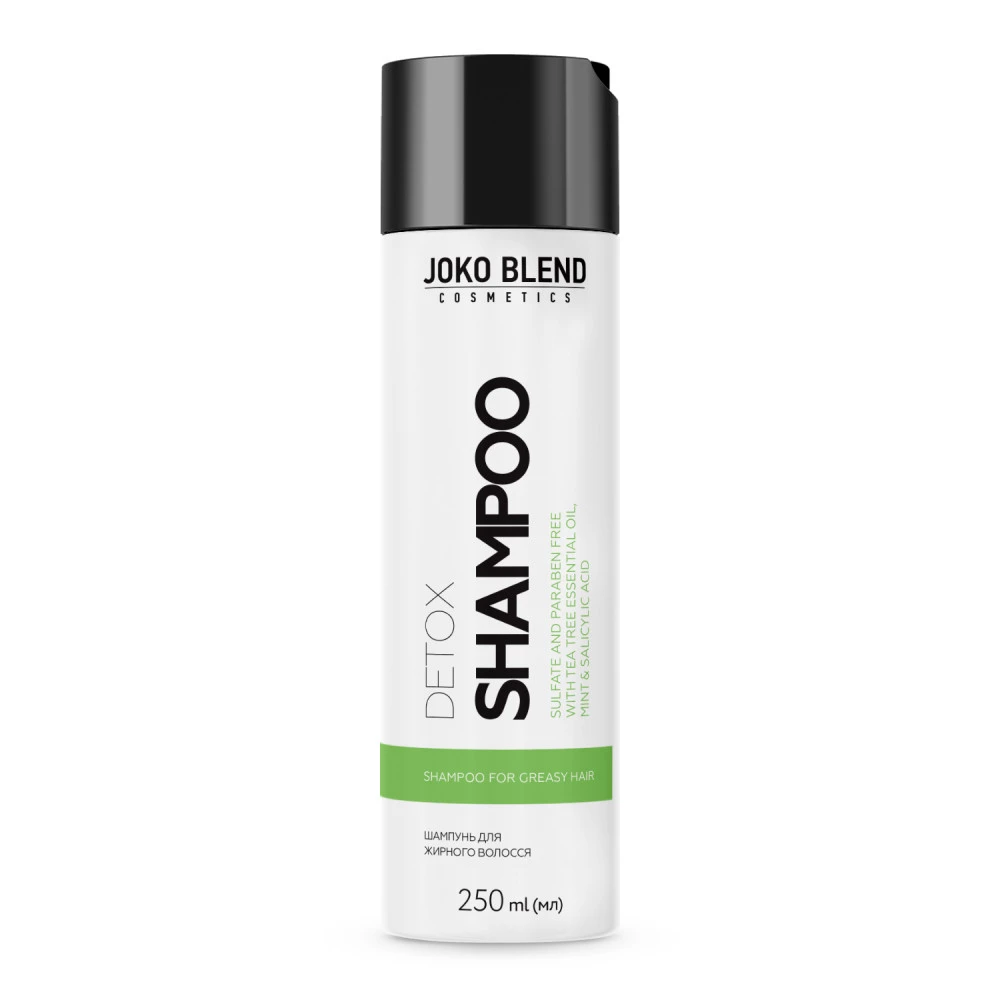 Безсульфатный шампунь для жирных волос Joko Blend Detox, 250 мл (4823109403130)
