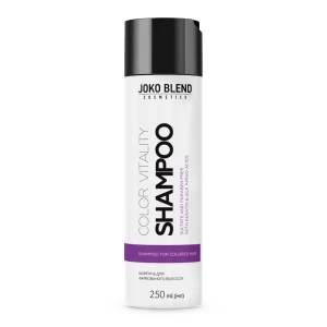 Изображение товара -  Безсульфатный шампунь для окрашенных волос Joko Blend Color Vitality, 250 мл (4823109406865)