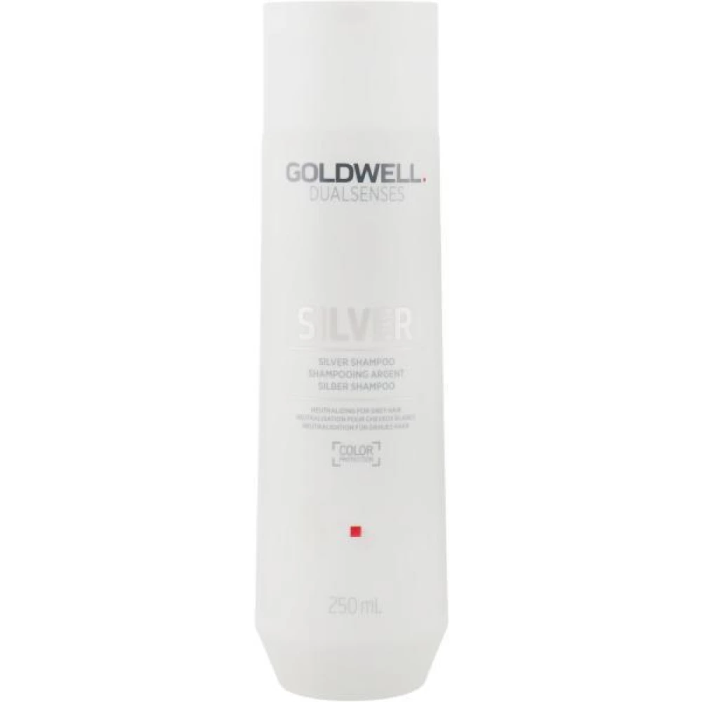 Шампунь для осветленных и седых волос Goldwell DSN Silver, 250 мл (4044897029948)