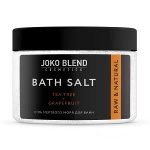 Изображение товара -  Соль Мертвого моря для ванн Joko Blend Чайное дерево-Грейпфрут, 300 г (4823109403208)