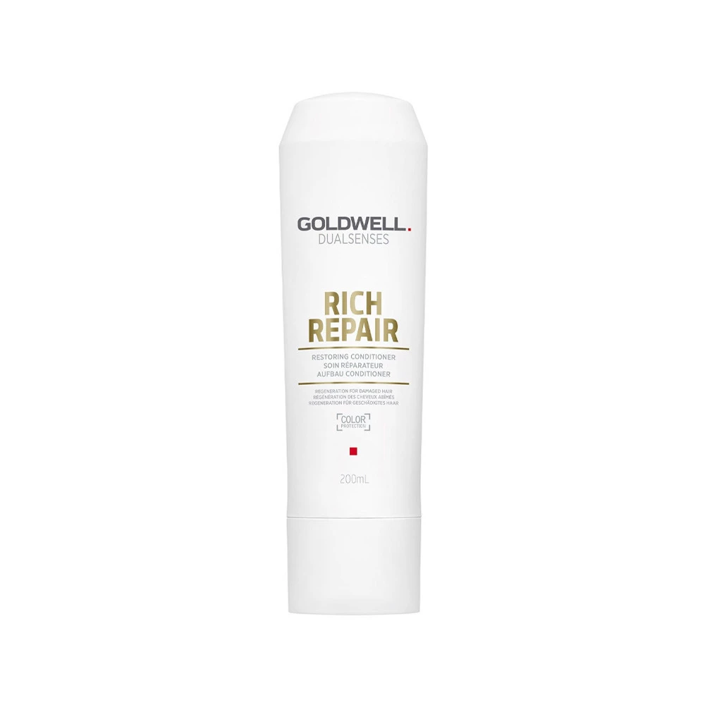 Бальзам відновлювальний для сухого та пошкодженого волосся Goldwell DSN Rich Repair, 200 мл (4021609061380)