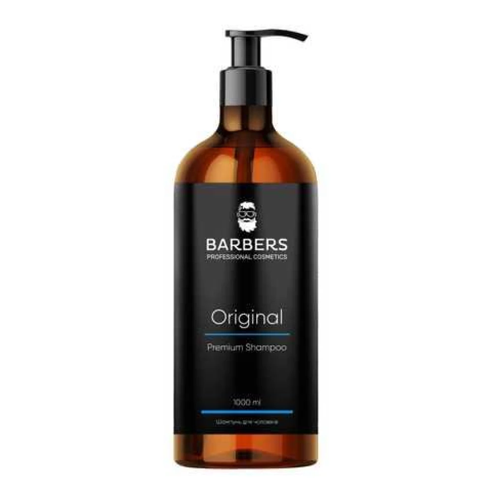 Шампунь для ежедневного использования Barbers Original, 1000 мл (4823109403116)