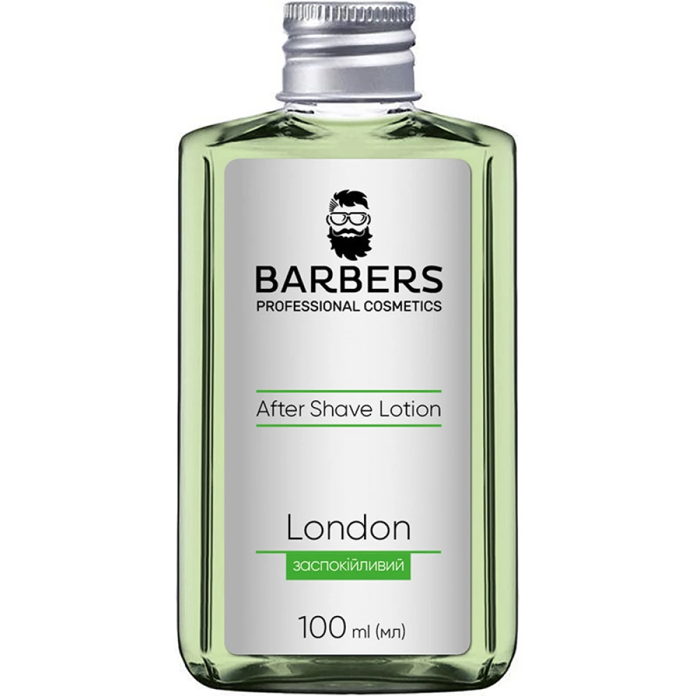 Успокаивающий лосьон после бритья Barbers London, 100 мл (4823109402539)