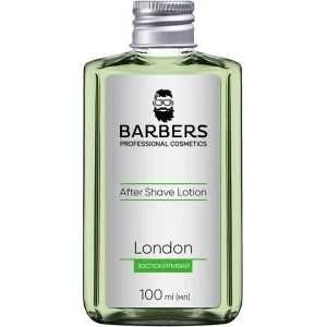 Изображение товара -  Успокаивающий лосьон после бритья Barbers London, 100 мл (4823109402539)