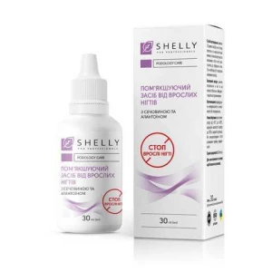 Изображение товара - Смягчающее средство от вросших ногтей Shelly, 30 мл (4823109408203)