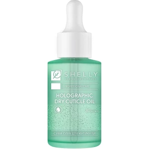 Изображение товара - Голографическое сухое масло для кутикулы Shelly, 30 мл (4823109408487)