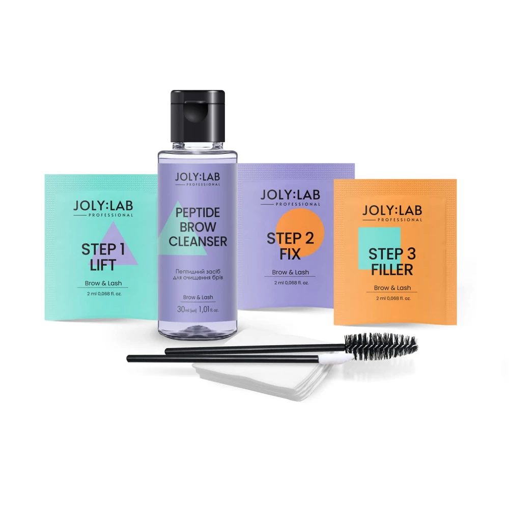 Набор для ламинирования бровей Joly:Lab Home Lami Kit, 7 шт (4823109409132)