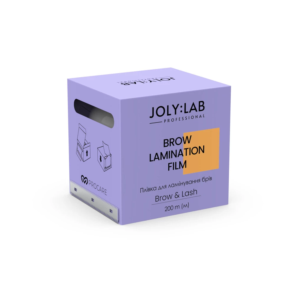 Пленка для ламинирования бровей Joly:Lab Lamination Brow Film, 200 м (4823109407640)